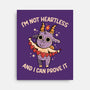 I'm Not Heartless-None-Stretched-Canvas-tobefonseca