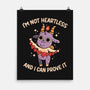 I'm Not Heartless-None-Matte-Poster-tobefonseca