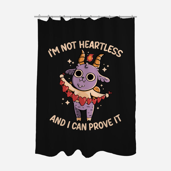 I'm Not Heartless-None-Polyester-Shower Curtain-tobefonseca