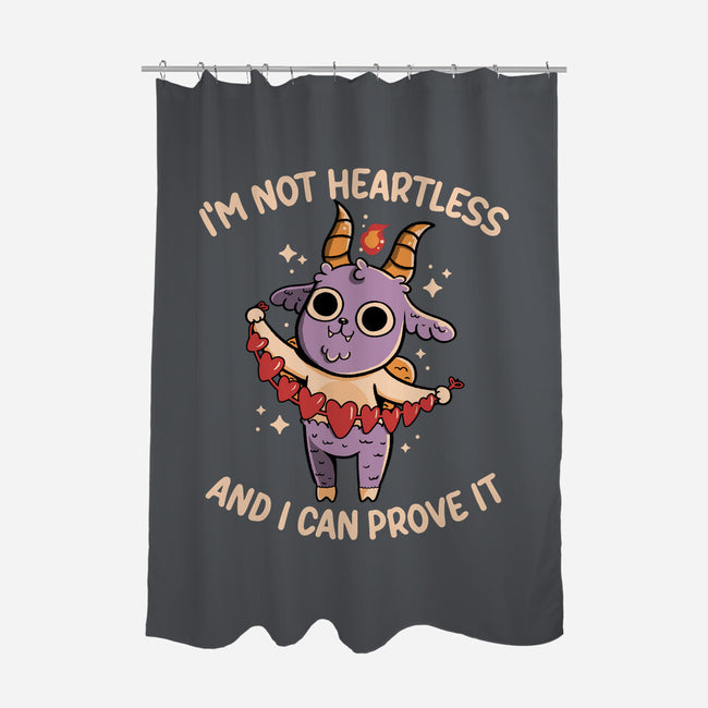 I'm Not Heartless-None-Polyester-Shower Curtain-tobefonseca