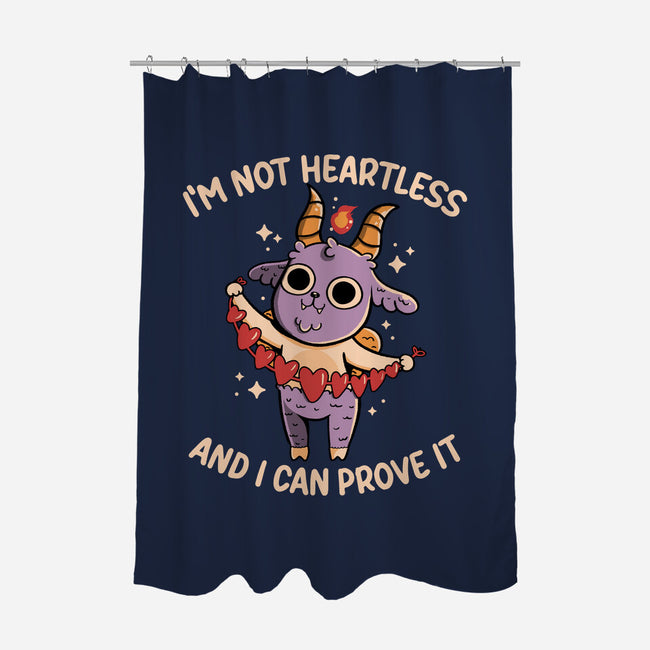 I'm Not Heartless-None-Polyester-Shower Curtain-tobefonseca