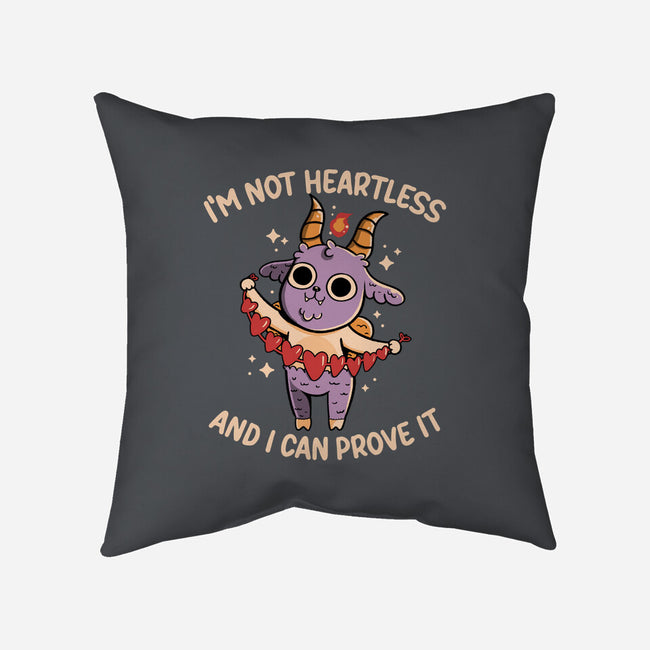 I'm Not Heartless-None-Non-Removable Cover w Insert-Throw Pillow-tobefonseca