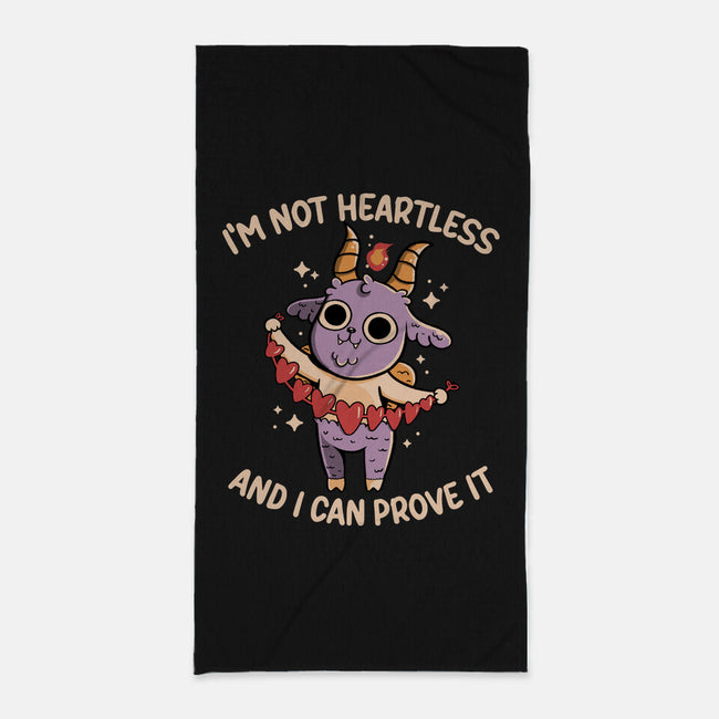 I'm Not Heartless-None-Beach-Towel-tobefonseca