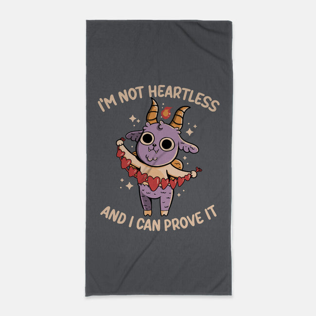 I'm Not Heartless-None-Beach-Towel-tobefonseca