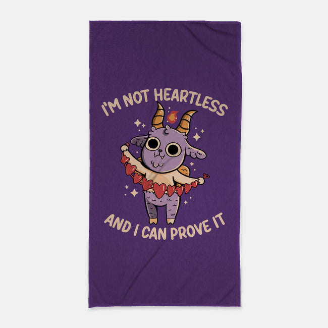 I'm Not Heartless-None-Beach-Towel-tobefonseca