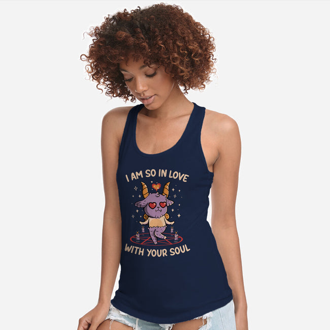 In Love With Your Soul-Womens-Racerback-Tank-tobefonseca