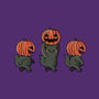 Halloween Pumpkin Kittens-Mens-Basic-Tee-tobefonseca