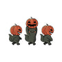 Halloween Pumpkin Kittens-None-Polyester-Shower Curtain-tobefonseca