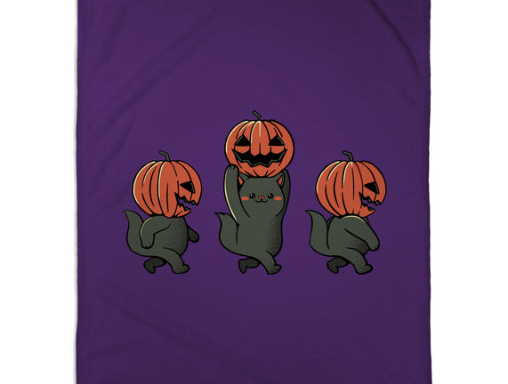 Halloween Pumpkin Kittens