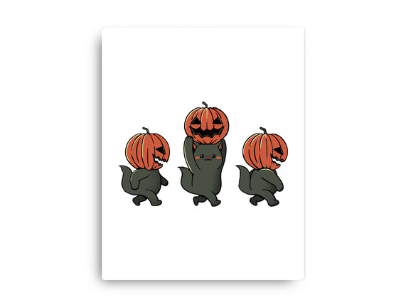 Halloween Pumpkin Kittens