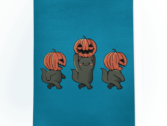 Halloween Pumpkin Kittens