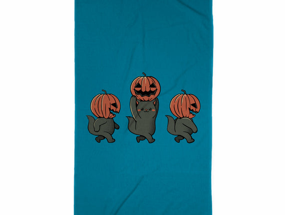 Halloween Pumpkin Kittens