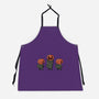 Halloween Pumpkin Kittens-Unisex-Kitchen-Apron-tobefonseca