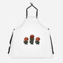 Halloween Pumpkin Kittens-Unisex-Kitchen-Apron-tobefonseca