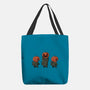 Halloween Pumpkin Kittens-None-Basic Tote-Bag-tobefonseca