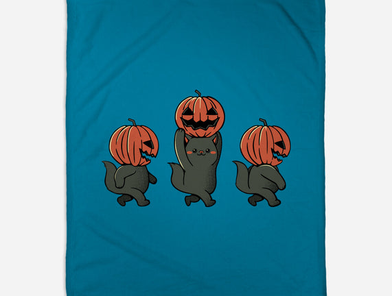 Halloween Pumpkin Kittens