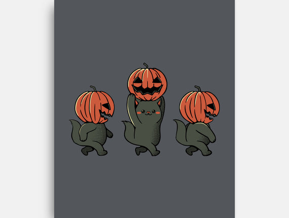 Halloween Pumpkin Kittens