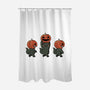 Halloween Pumpkin Kittens-None-Polyester-Shower Curtain-tobefonseca