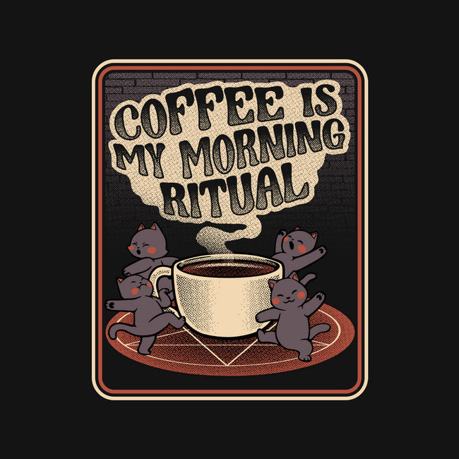 Coffee Morning Ritual Cats-Mens-Heavyweight-Tee-tobefonseca