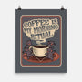 Coffee Morning Ritual Cats-None-Matte-Poster-tobefonseca