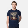 Coffee Morning Ritual Cats-Mens-Premium-Tee-tobefonseca