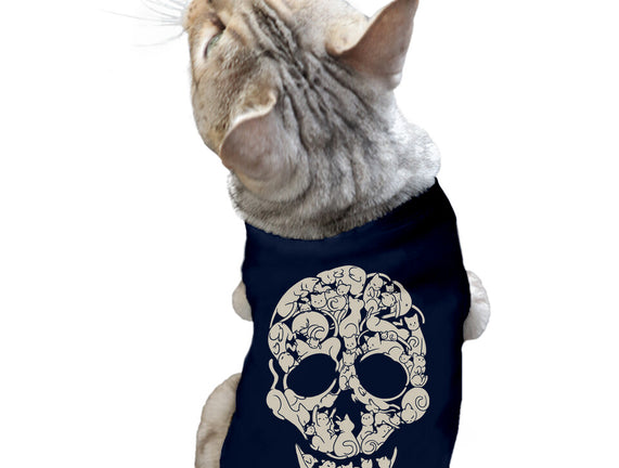 Cat Skeleton Skull