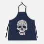 Cat Skeleton Skull-Unisex-Kitchen-Apron-tobefonseca