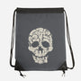 Cat Skeleton Skull-None-Drawstring-Bag-tobefonseca