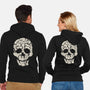 Cat Skeleton Skull-Unisex-Zip-Up-Sweatshirt-tobefonseca