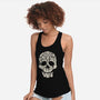 Cat Skeleton Skull-Womens-Racerback-Tank-tobefonseca