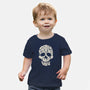 Cat Skeleton Skull-Baby-Basic-Tee-tobefonseca