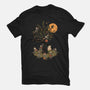 Black Cats Tree-Mens-Basic-Tee-tobefonseca