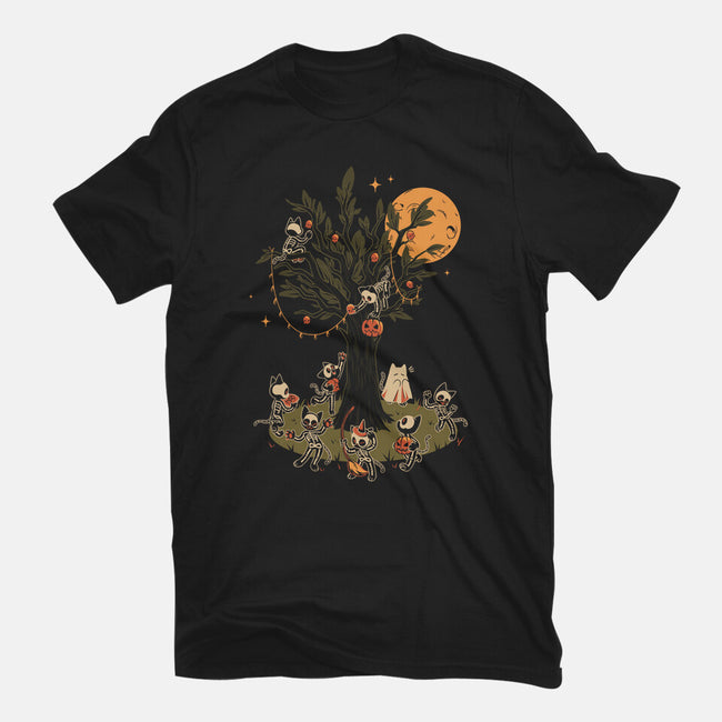 Black Cats Tree-Mens-Premium-Tee-tobefonseca