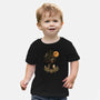 Black Cats Tree-Baby-Basic-Tee-tobefonseca