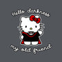 Hello Darkness My Old Friend-Unisex-Kitchen-Apron-SubBass49