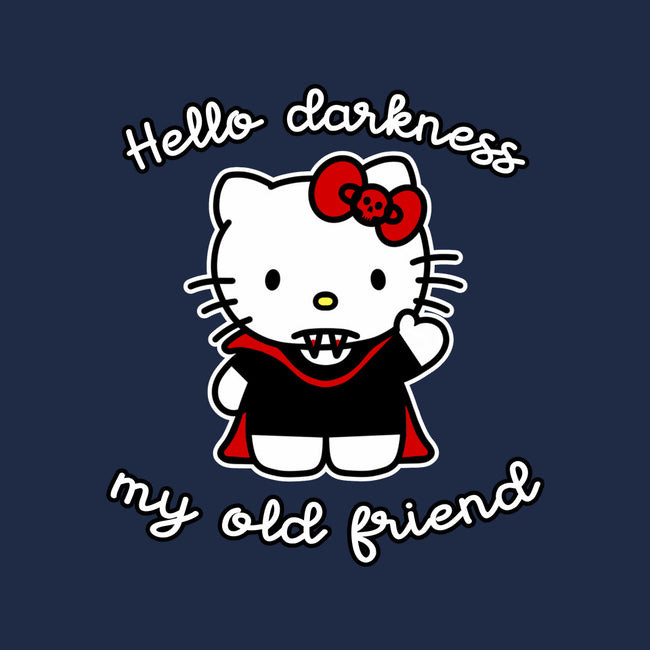 Hello Darkness My Old Friend-Unisex-Kitchen-Apron-SubBass49