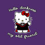 Hello Darkness My Old Friend-Unisex-Kitchen-Apron-SubBass49