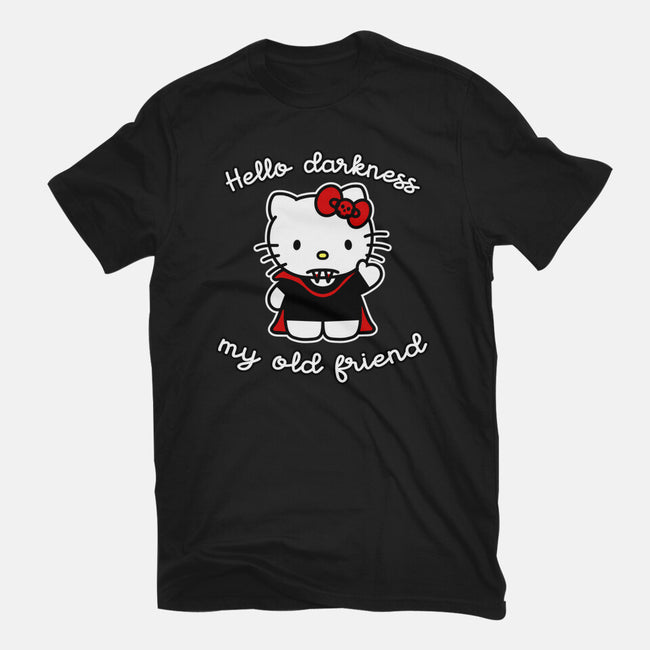 Hello Darkness My Old Friend-Mens-Heavyweight-Tee-SubBass49