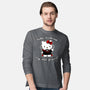 Hello Darkness My Old Friend-Mens-Long Sleeved-Tee-SubBass49