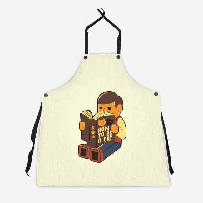 How To Be A Cat-Unisex-Kitchen-Apron-tobefonseca