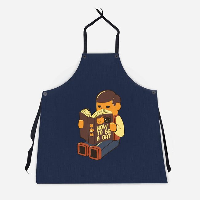 How To Be A Cat-Unisex-Kitchen-Apron-tobefonseca