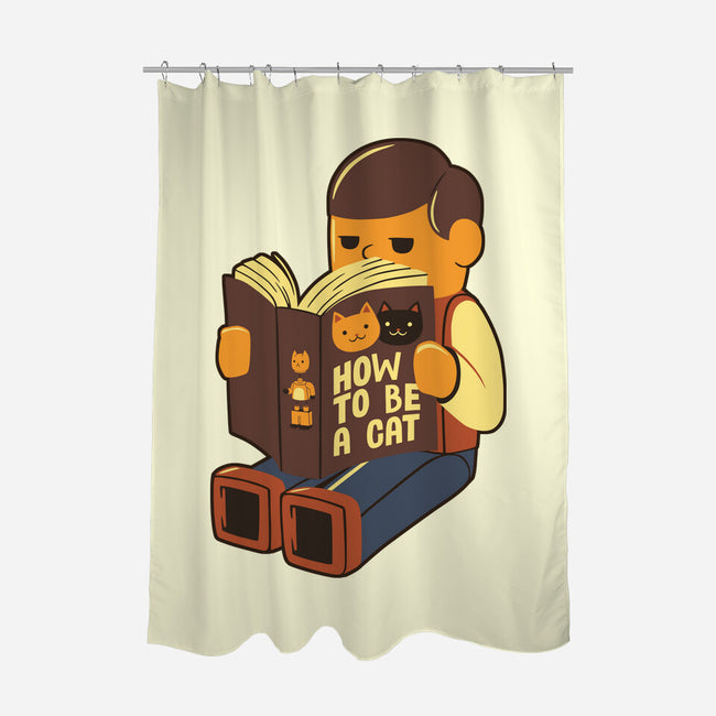 How To Be A Cat-None-Polyester-Shower Curtain-tobefonseca