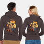 How To Be A Cat-Unisex-Zip-Up-Sweatshirt-tobefonseca