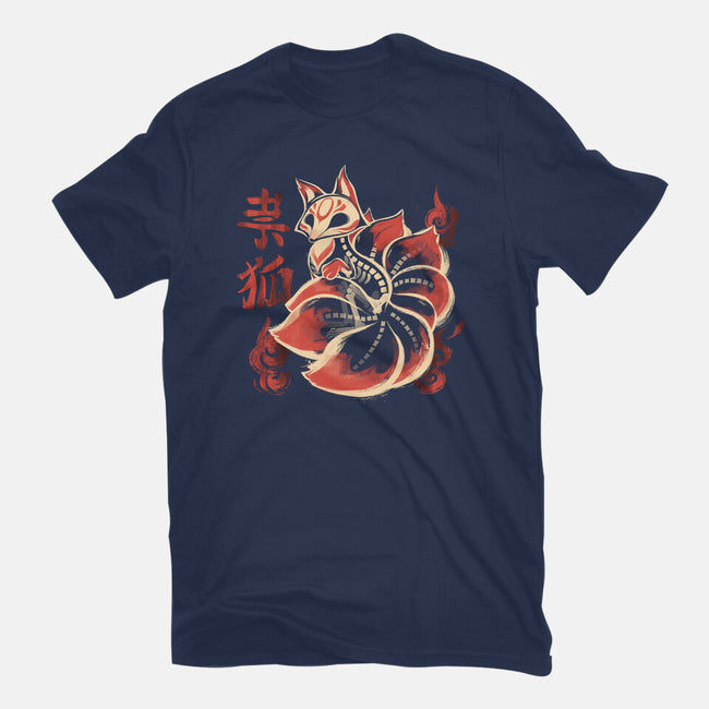 Ghost Kitsune-Mens-Premium-Tee-ricolaa