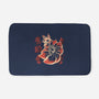 Ghost Kitsune-None-Memory Foam-Bath Mat-ricolaa