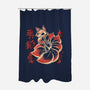 Ghost Kitsune-None-Polyester-Shower Curtain-ricolaa