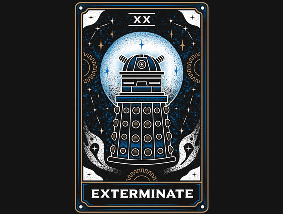 Exterminate Tarot Card