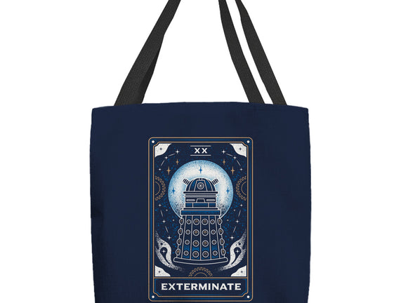 Exterminate Tarot Card