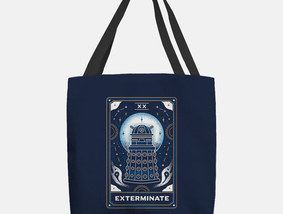 Exterminate Tarot Card