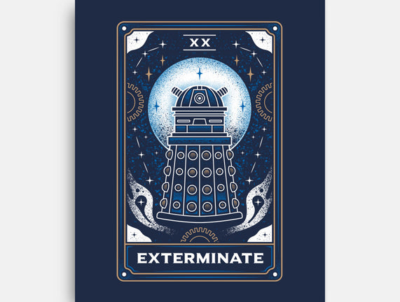 Exterminate Tarot Card